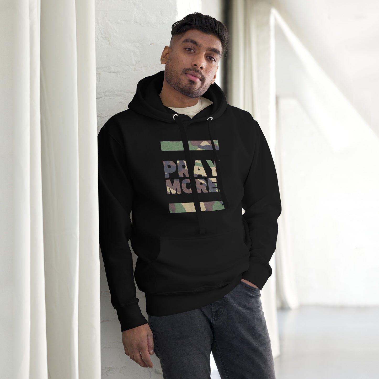 PRAY MORE. Fatigue Hoodie